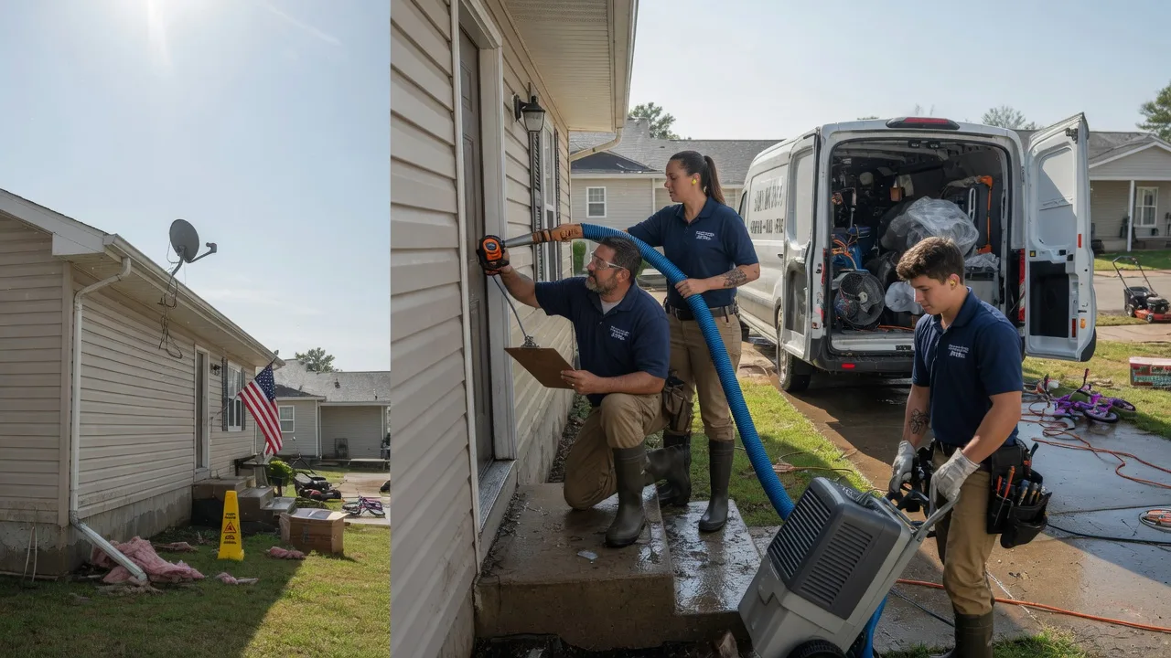 Ceiling Water Damage Restoration in Branch, LA near me